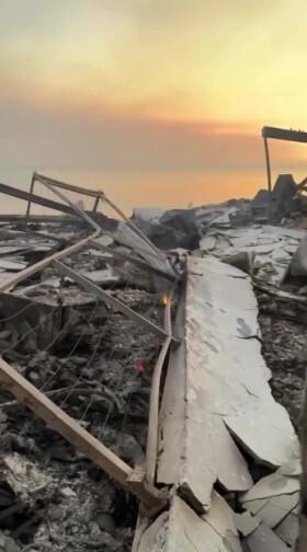 «Это ужасно»: как сейчас выглядит сгоревший в Калифорнии особняк Пэрис Хилтон