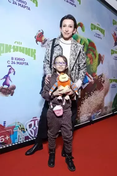 Елена Борщева с дочкой Умой