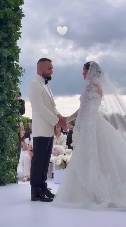 Свадебное платье Бородиной сшил дизайнер Бейонсе за несколько миллионов рублей