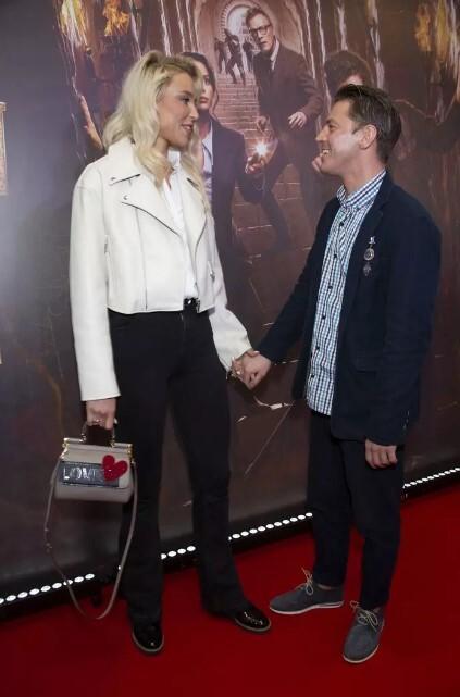 Месхи с новой возлюбленной на премьере фильма
