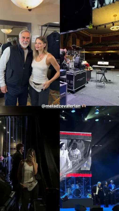 Невестка Кристины Орбакайте появилась на концерте Валерия Меладзе в США