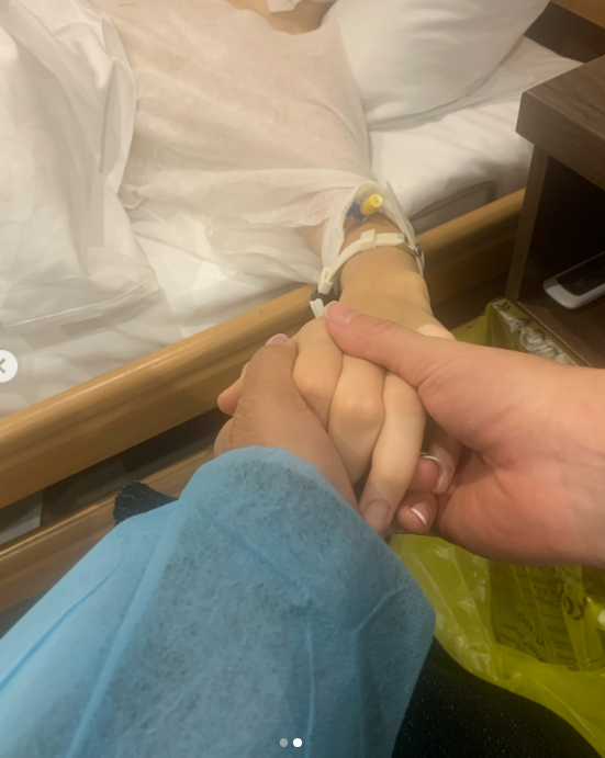 Дочь Елены Воробей перенесла операцию: появились первые кадры из больничной палаты