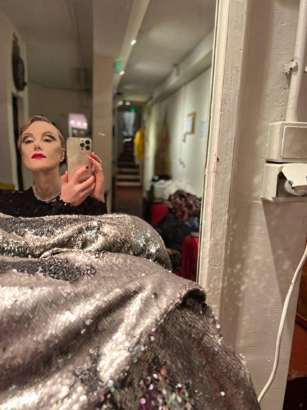 Рената Литвинова на съемках