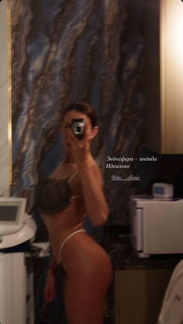 Возлюбленная Тимати продемонстрировала фигуру на камеру