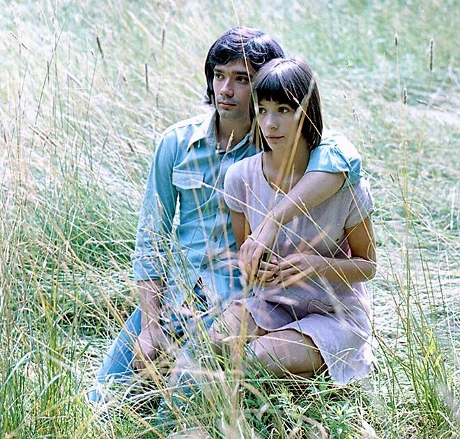 Юная Вера Глаголева в фильме «На край света...»