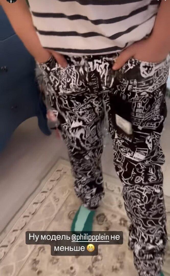 Подарок Агаты Муцениеце сыну на день рождения