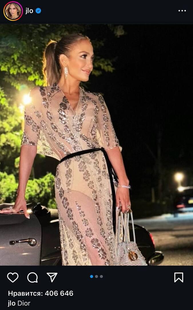 Дженнифер Лопес устроила провокацию в день рождения Бена Аффлека