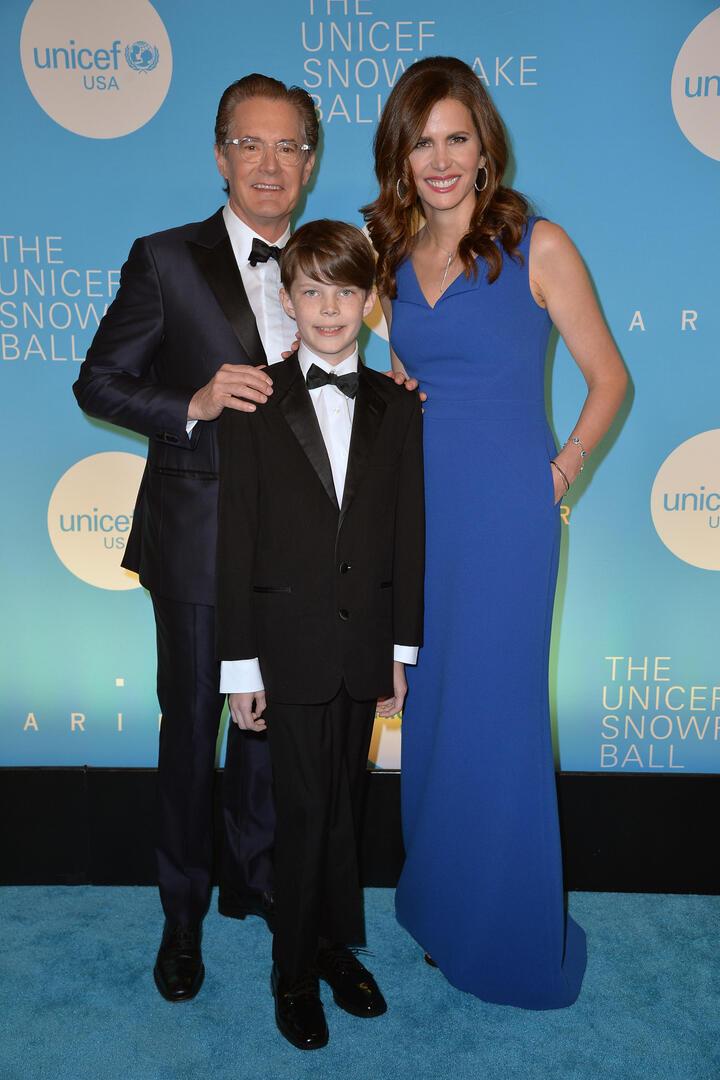 Кайл с семьей в 2018 году