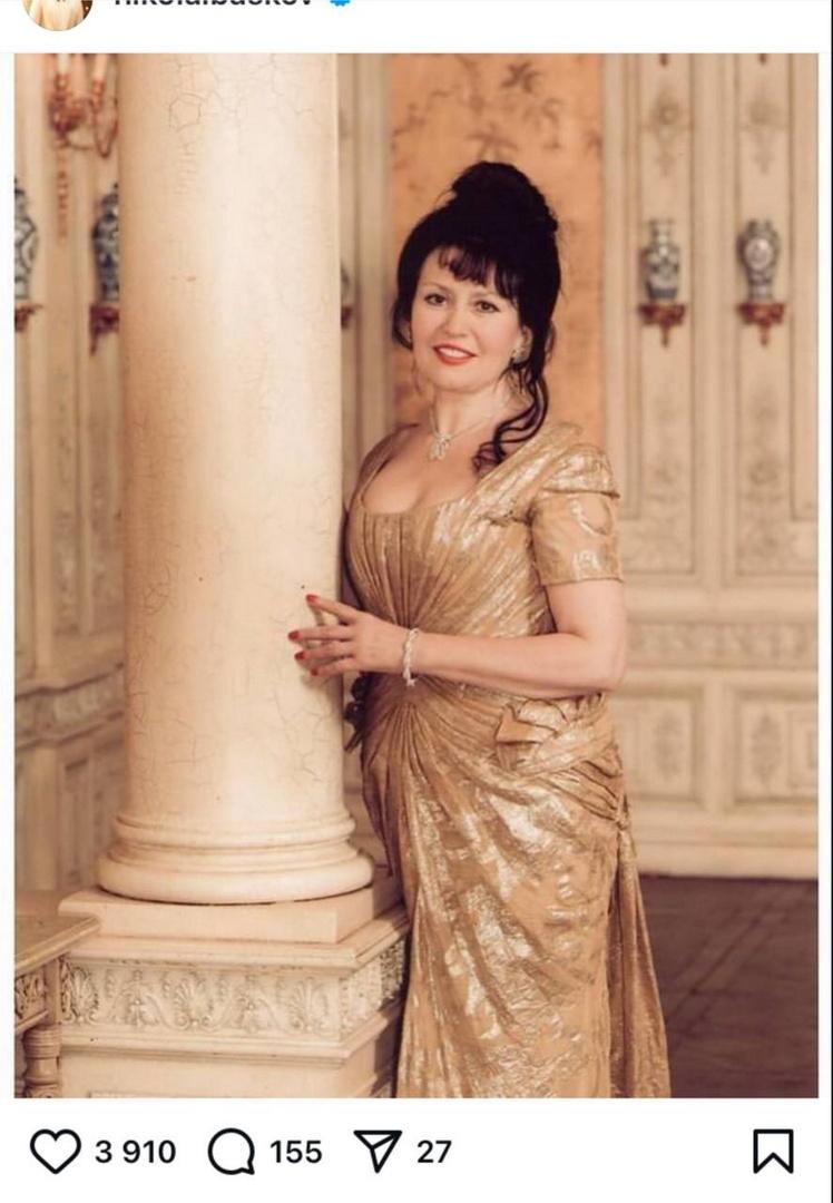 47-летний певец Николай Басков опубликовал фото матери в ее день рождения