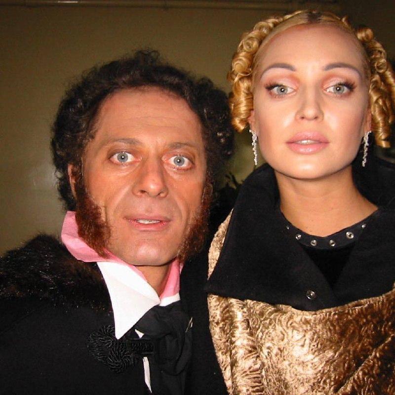 Анастасия Волочкова и Левани Учинаишвилли