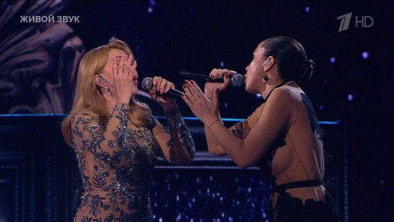 Любовь Успенская и Татьяна Плаксина