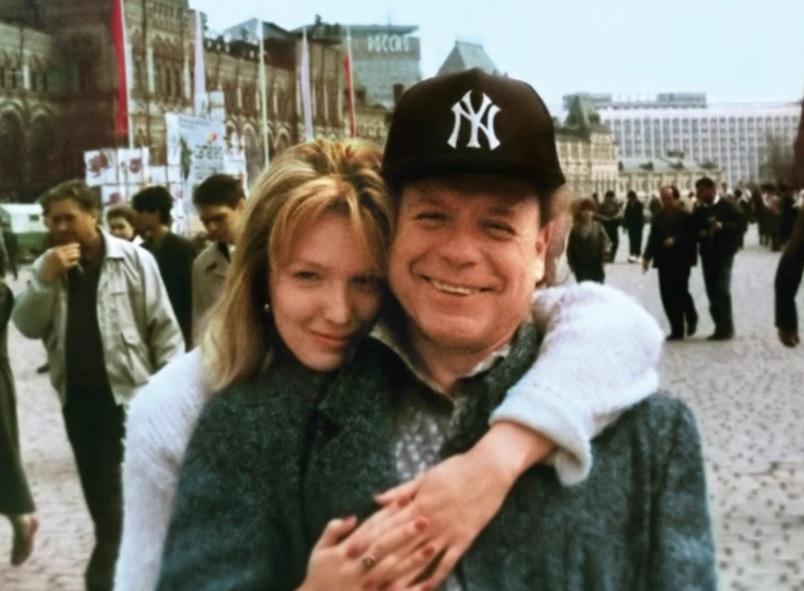 Елена Денисова и Эдвард Радзинский