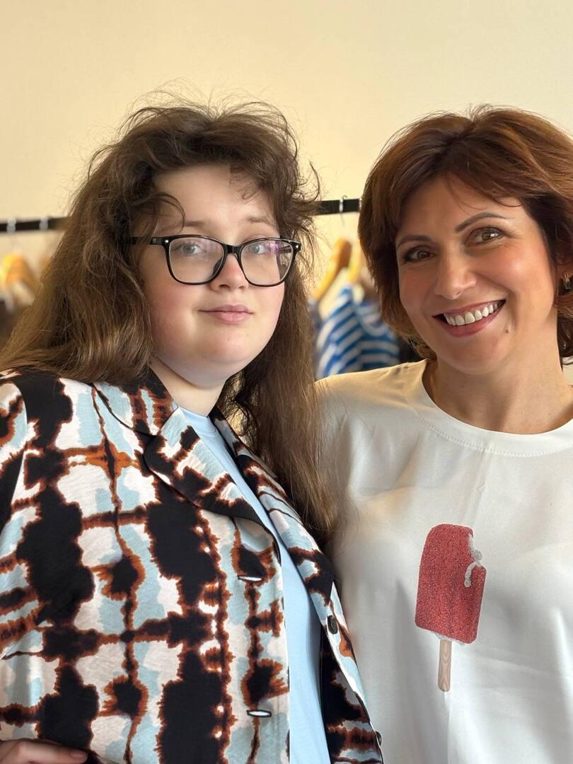 Светлана со старшей дочерью Александрой