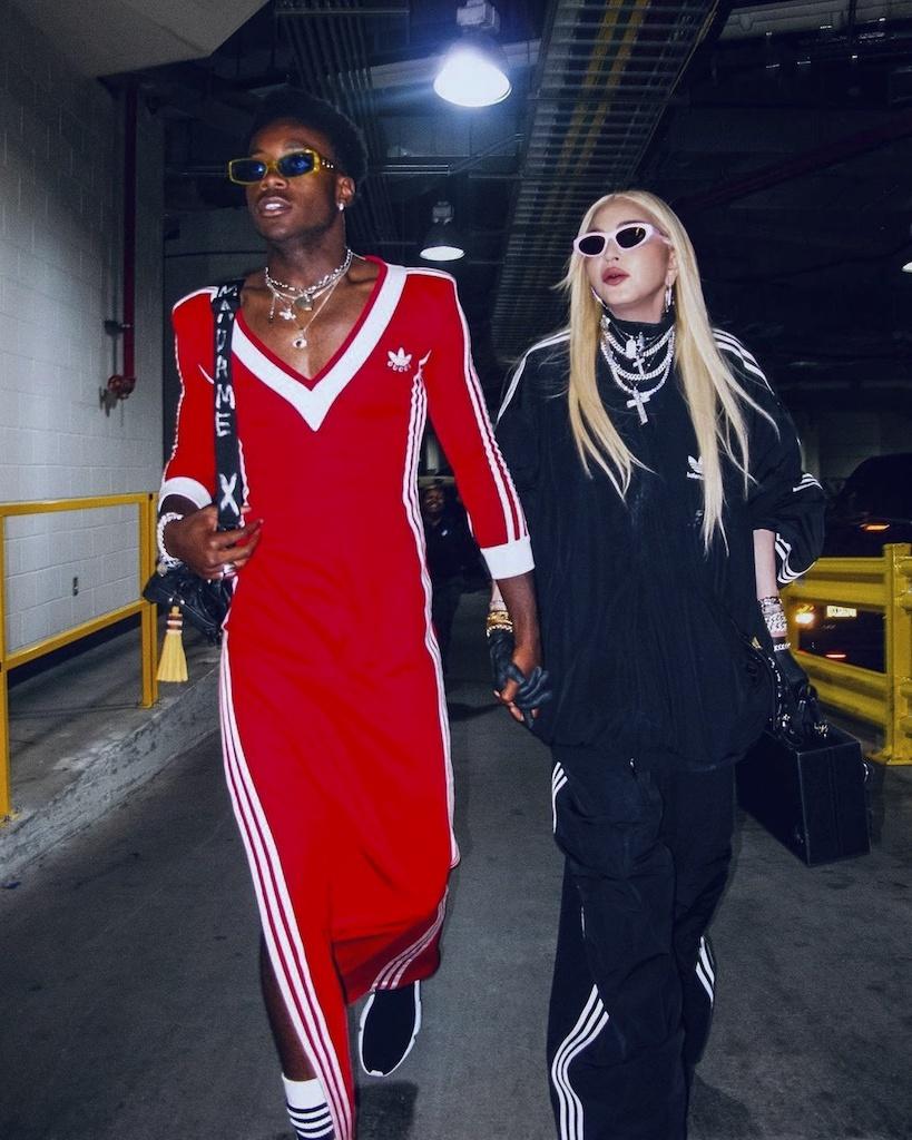 Мадонна и ее сын Дэвид Банда