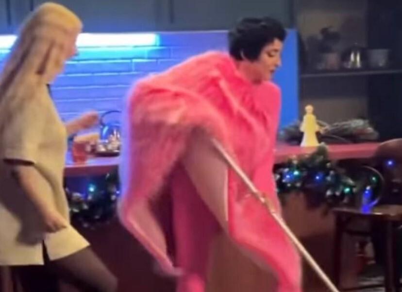 Лолиту Милявскую заставили взять в руки швабру