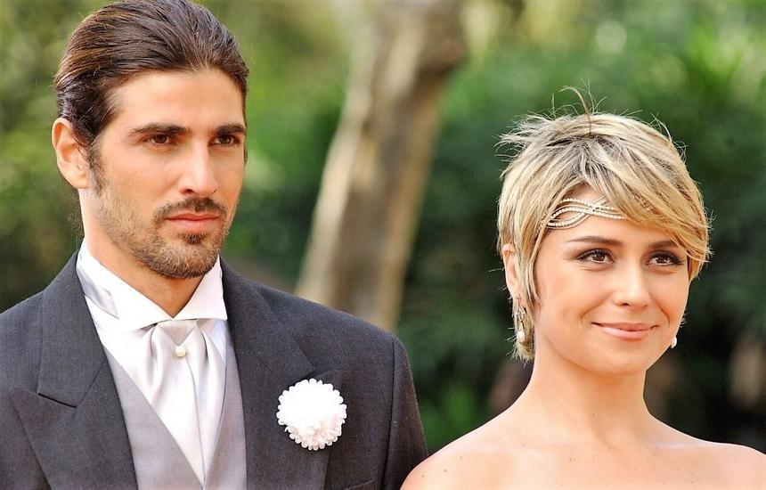 Рейнальдо Джанеккини и Джованна Антонелли в сериале «Цвет греха», 2004 год