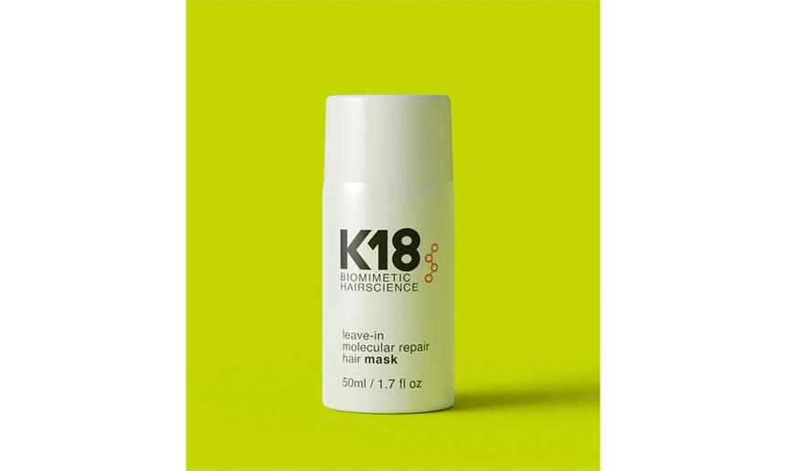 Несмываемая маска для молекулярного восстановления волос, K18. Цена: 6470 рублей.