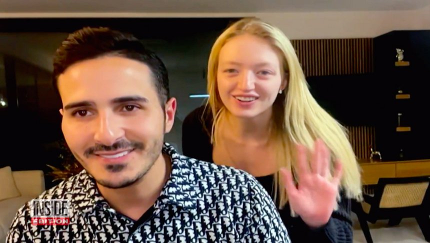 Саймон Леваев и его новая возлюбленная