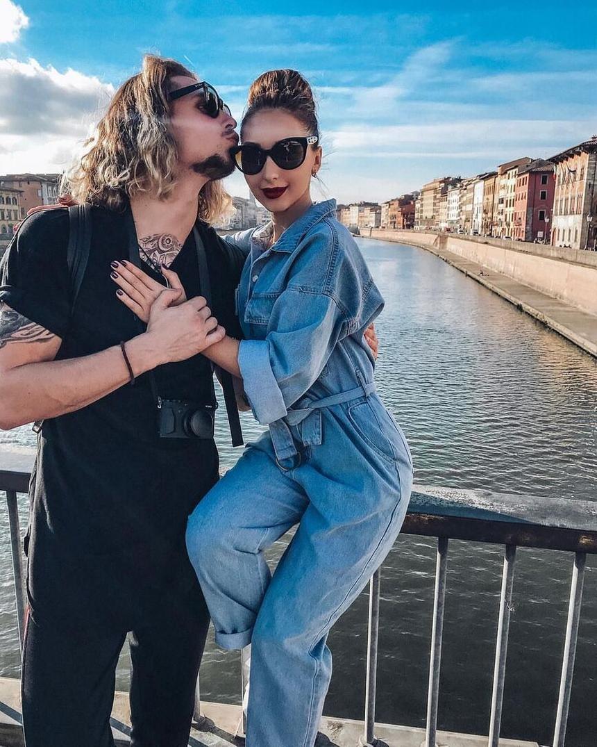 Василий Рыбин с невестой