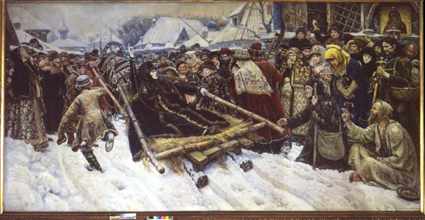 Василий Суриков, «Боярыня Морозова», 1887 год