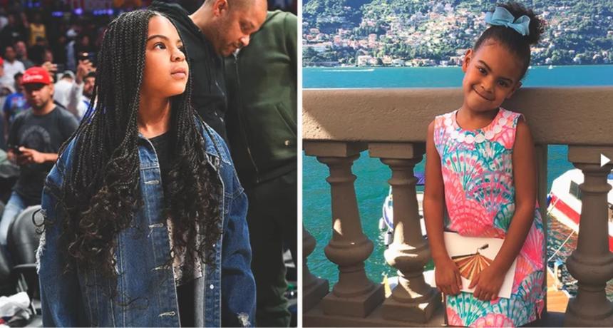 У десятилетней дочери Бейонсе отобрали серьги за 4,9 миллиона рублей