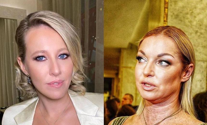 Анастасия Волочкова назвала сбежавшую Ксению Собчак крысой