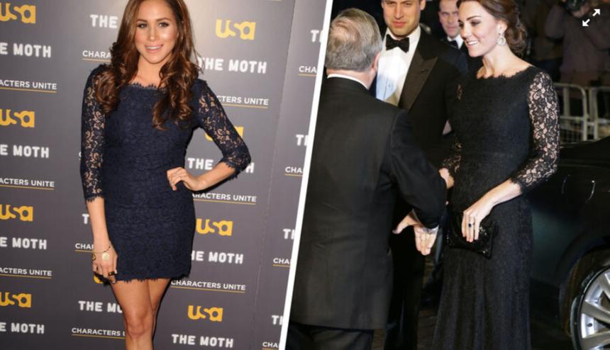 Две британские принцессы надели одно платье