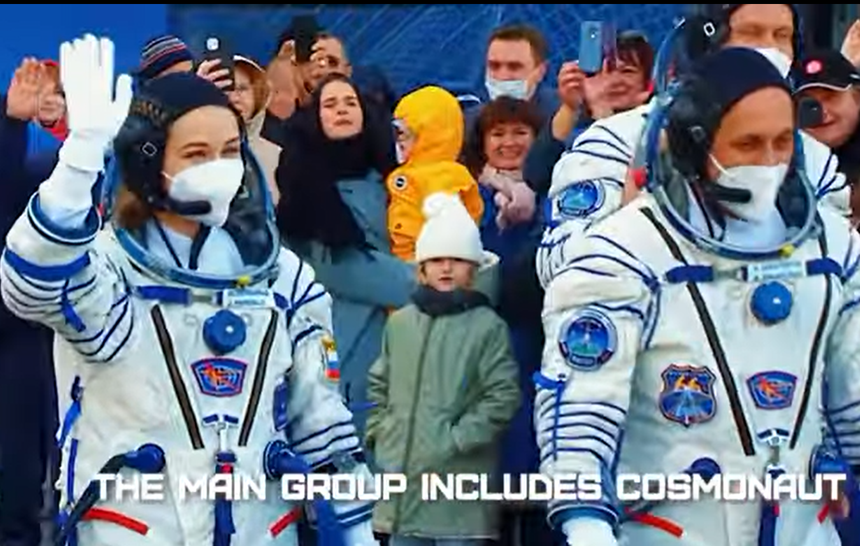 Как проведет новогоднюю ночь главная космонавт страны