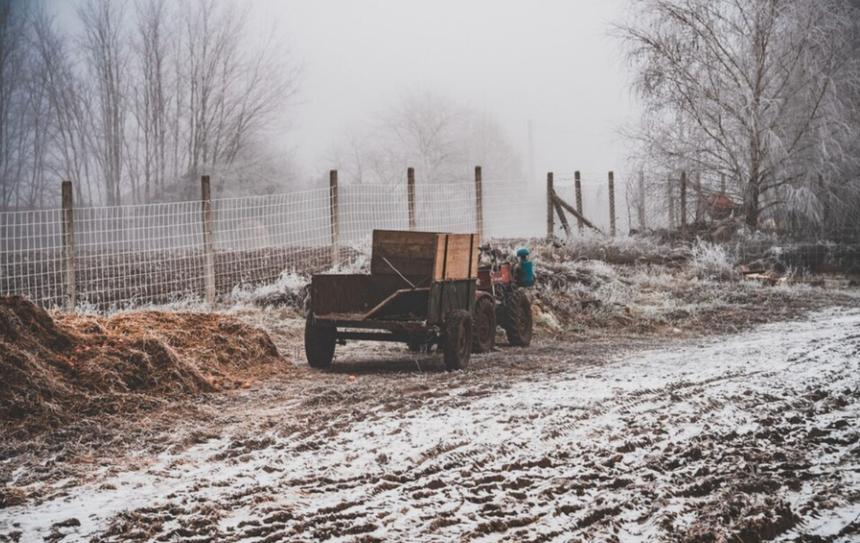 Водитель грузовика замёрз насмерть за рулём автомобиля