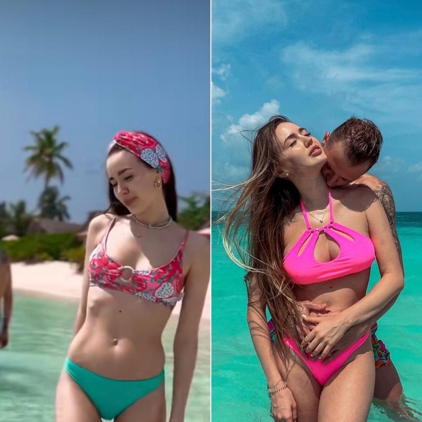 «Груди нет»: жена Дмитрия Тарасова Костенко опозорилась на Мальдивах