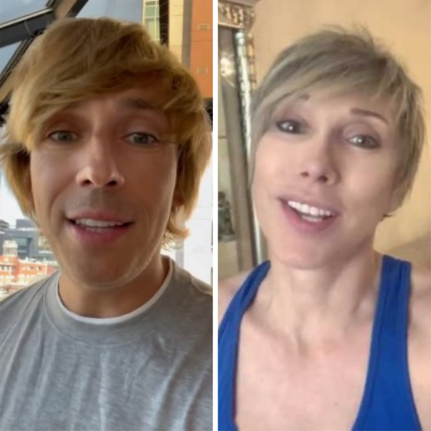 Максим Галкин и Елена Воробей