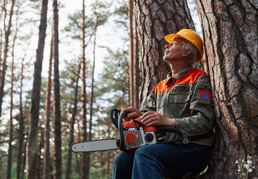 В Подмосковье лесоруб случайно убил молодого коллегу деревом