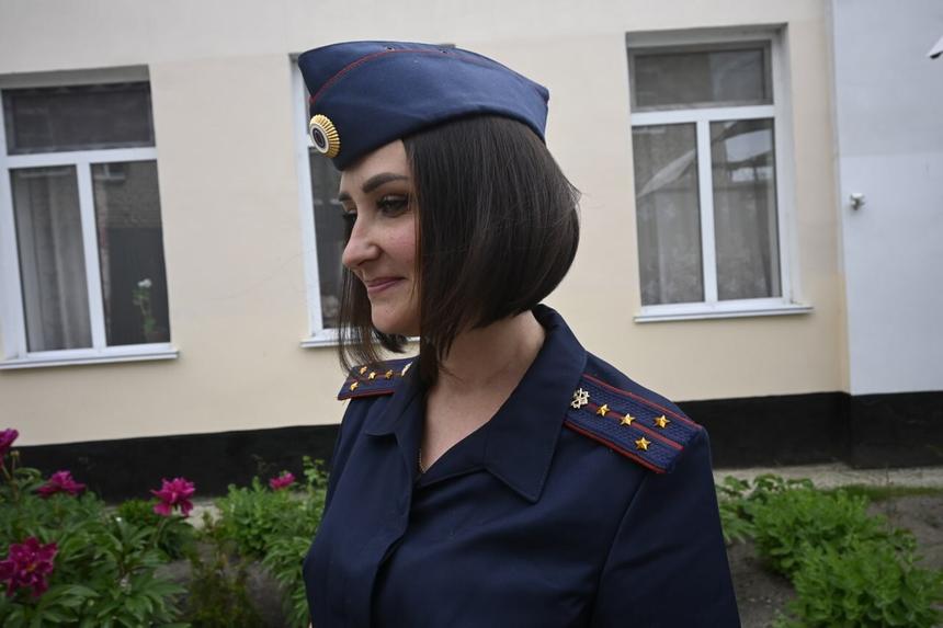 Начальник отряда в женской исправительной колонии общего режима содержания №2 УФСИН России по Республике Мордовия Мария Михайловна Пономарева