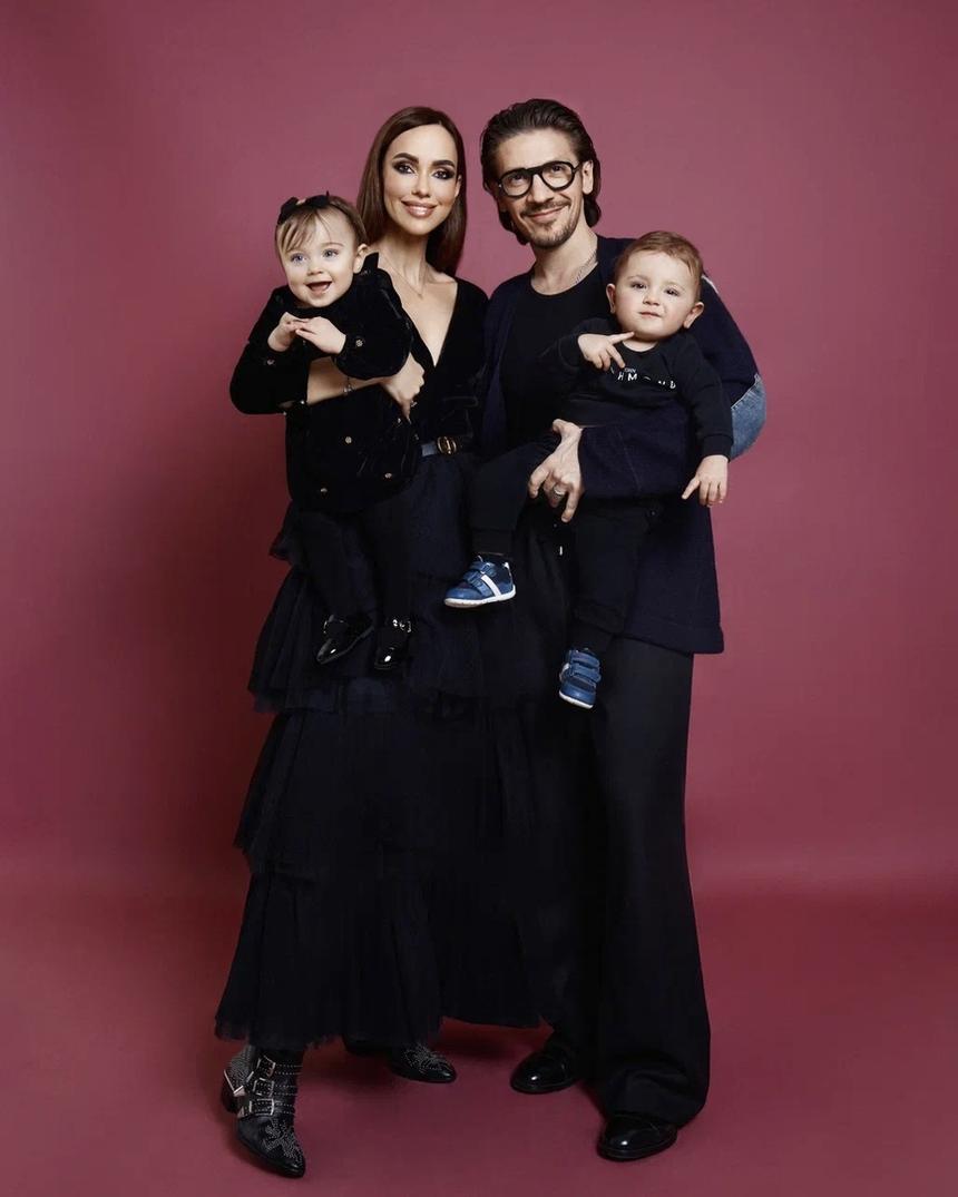 Леонид Овруцкий с семьей