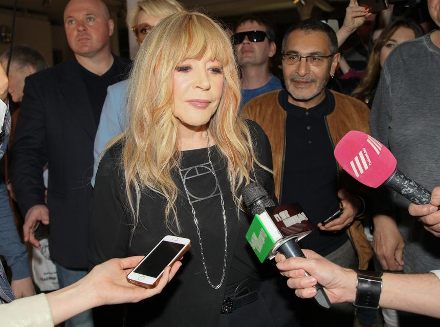 74-летняя Алла Пугачева вернулась в Израиль ради вечеринки у Андрея Макаревича*