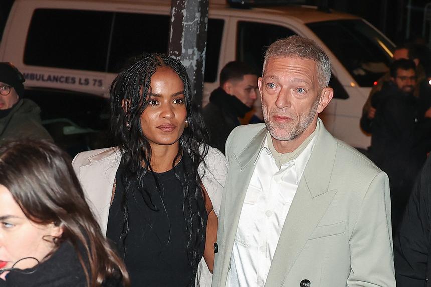 Актер Венсан Кассель впервые вышел в свет с новой возлюбленной Нарой Баптистой