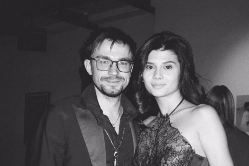 Александр Петров с супругой Викторией Антоновой