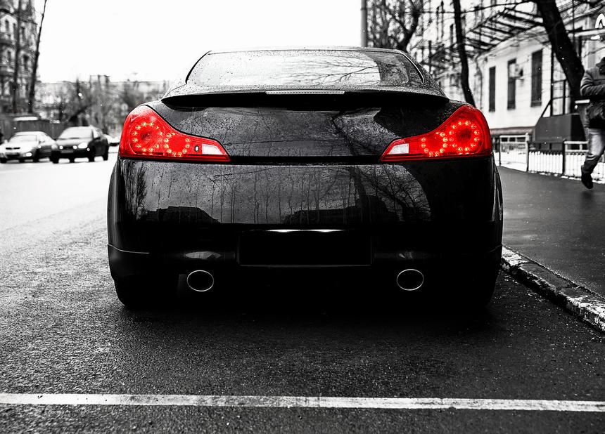 Черный BMW, на котором скрылся убийца байкера, найден в Москве