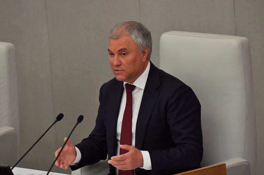 Спикер Госдумы Вячеслав Володин не отпустил депутатов в отпуск