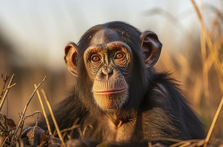 Мог использовать инструменты, чтобы его искалечить: владеющий оружием шимпанзе жестоко расправился с младенцем