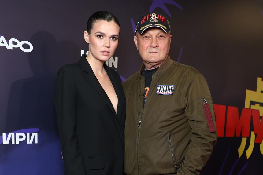 «Не смешиваем работу и личную жизнь»: молодая жена Гинзбурга объяснила, почему не снимается в фильмах мужа