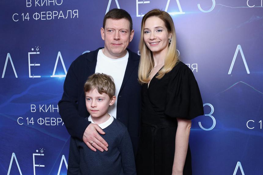 У актеров Марии Луговой и Сергея Лавыгина родился сын Андрей