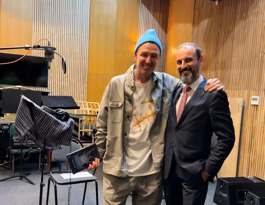 Писатель Игорь Озерский и актер Игорь Верник