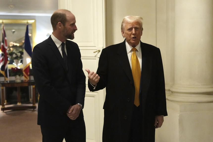 «Он красавчик»: Дональд Трамп высоко оценил принца Уильяма