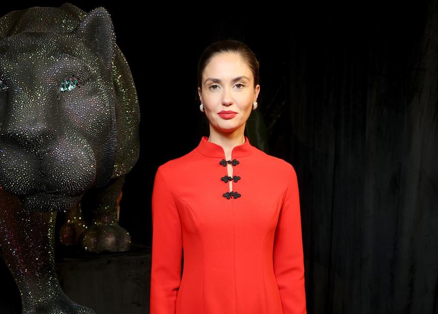 Пока сын отмечал праздник с семьей отца: Агата Муцениеце встретила Новый год с новым возлюбленным и дочерью