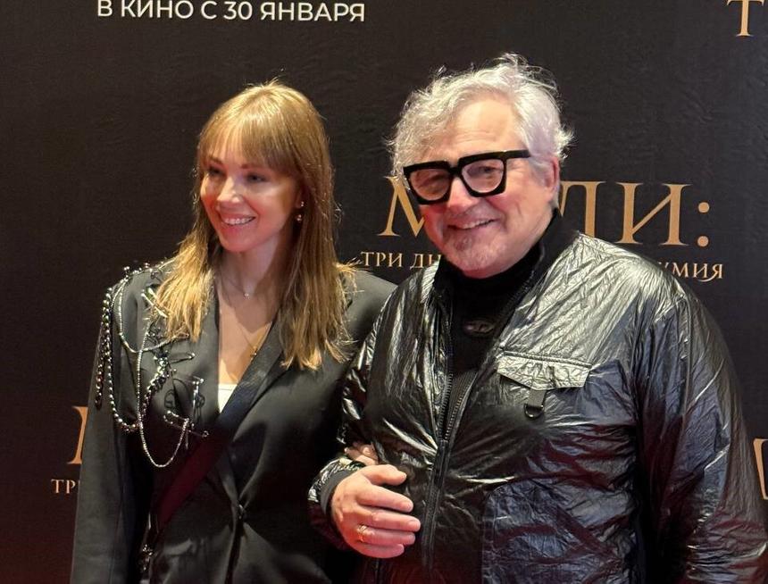 Дмитрий Дибров с женой Полиной