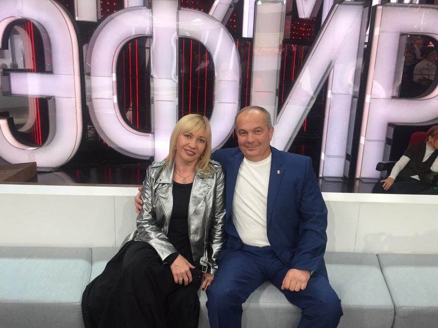 Солистка группы «Комбинация» Татьяна Иванова и Михаил Игнатов