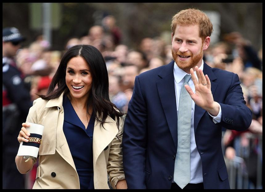 «Он так много значит для меня»: Меган Маркл публично поцеловала принца Гарри после слухов о разводе