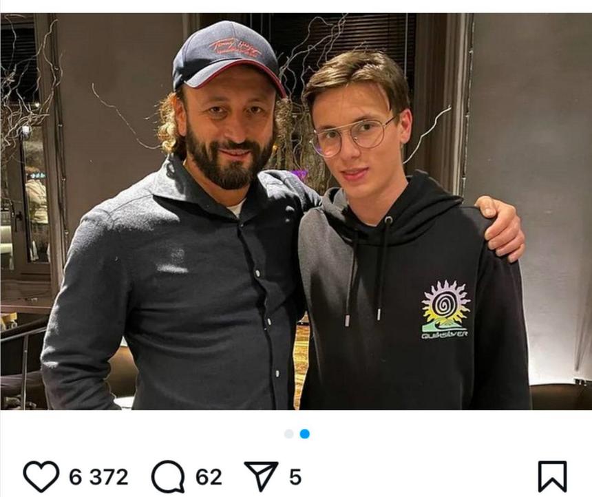 Илья Авербух опубликовал редкий кадр с сыном от Ирины Лобачевой в честь 21-летия