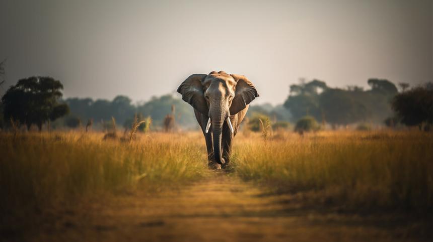 Слониха Магда в Крыму часами оплакивала смерть подруги и не подпускала врачей